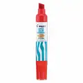 Pilot Permanent Marker: Chisel, Capped, Red, Wide