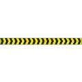 Barricade Tape,Yellow/Black,