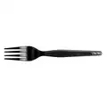 Dixie Heavy Weight Disposable Dispenser Cutlery, Unwrapped Plastic, Black, Ultra SmartStock, 960 P