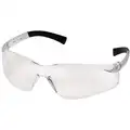 Pyramex Mini Ztek Frameless Safety Glasses, Clear Frame, Clear Lens, Polycarbonate, Scratch-Resistant