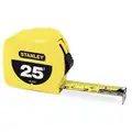 25 ft. Steel SAE Tape Measure, Yellow