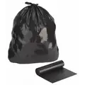 Trash Bag,Black,30inWx36inL,