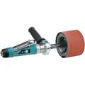 Dynabrade Air Finishing Tool: 1 Hp, 8 in dia X 3-1/2 in Pad Size, 3,400 RPM Free Speed, Composite