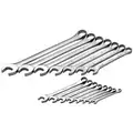 Sk Professional Tools Combination Wrench Set, SAE, Number of Pieces: 15, Number of Points: 12