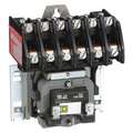 Square D Lighting Magnetic Contactor, 120V AC Coil Volts, Contactor Type: Electrically Held, Number of Poles: