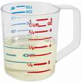 Rubbermaid Measuring Cup, 1 cup Capacity, BPA Free Polycarbonate, Clear