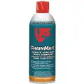 Chain and Wire Rope Lubricant, 16 oz. Aerosol Can, Mineral Oil Chemical Base, Black Color