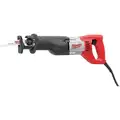 Milwaukee 6509-31 Corded Reciprocating Saw, 12.0 Amps, 0 to 3000 Strokes per Minute, 8 ft. Cord, Straight Cutting