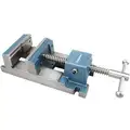 Machine Vise: Spindle Quick Release, 450, 3 1/2 in Jaw Wd, 4 in Jaw Opening, 3 Overall Ht