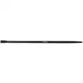Westward Pry Bars, Pry Bar, Overall Length 36", Overall Width 1-1/2", Carbon Steel