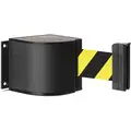 Lavi Retractable Belt Barrier: Yellow/Black, Wrinkle, 18 ft. Belt Lg