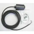 Float Switch, Switch Actuation Tether Float, Electrical Connection Wire Leads, Cord Length 20 ft