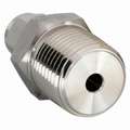 Male Connector: 316 Stainless Steel, Compression x MNPT, For 1/2 in Tube OD, 3/4 in Pipe Size