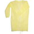 Barrier Isolation Gown, AAMI Level Level 1, XL, Yellow, PK 50