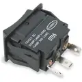 Hubbell Wiring Device-Kellems Marine Rocker Switch, Contact Form: SPDT, Number of Connections: 3, Terminals: 0.250" Quick Connect