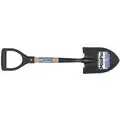 Seymour Midwest Round Point Shovel: 12 in Handle Lg, 6 in Blade Wd, 8 in Blade Lg, 16 ga Gauge