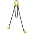 Lift-All 10 ft. Adjustable, Control Plate, Sling Hook Chain Sling, Grade 100 Alloy Steel