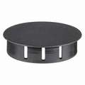 Hole Plug: Locking, Heat Stabilized Nylon, Black, For 0.016 in Panel Thick