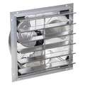 1/30 hp HP 12 in-Dia. 115 VAC V Shutter Mount Exhaust Fan, 12-1/2" Square Opening Required