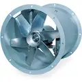 24" Tubeaxial Fan, Motor HP 1, Voltage 200 to 230/460, 3 Phase
