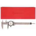 Starrett 0-6" Range Stainless Steel Inch Dial Caliper with 0.001" Graduations