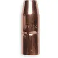 Nozzle: M-Series, 1/2 in, Conical, Flush, Copper, Miller/Hobart