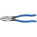 Klein Tools Linemans Pliers, Jaw Length: 1-7/16", Jaw Width: 1-7/64", Jaw Thickness: 5/8", Dipped Handle