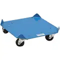 Easy-Spigot-Access Solid Deck Drum Dolly, 1,000 lb Load Capacity, For Container Capacity 30 gal