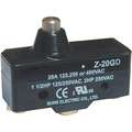 20A @ 480 V Plunger, Short Industrial Snap Action Switch; Series Z