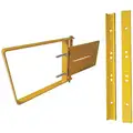 Condor Safety Gate, 22" to 24-1/2" Adjustable Opening, Steel