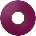 Scotch Vinyl Electrical Tape, Rubber Tape Adhesive, 7.00 mil Thick, 3/4" X 66 ft., Violet, 1 EA