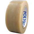 Polyken Polyethylene Film Tape, Rubber Adhesive, 8.00 mil Thick, 48mm X 33m, Clear, 1 EA