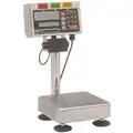Platform Bench Scale: 6 kg Capacity, 0.5 g_0.002 kg_0.005 lb Scale Graduations, 9 7/8 in Overall Wd