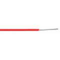 100 ft., 300VAC High Temperature Lead Wire with PTFE Cable Type and 18 AWG Wire Size, Red