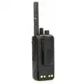 Motorola Handheld Portable Two Way Radio, Mototrbo, 16, VHF, Analog, Digital, No Display