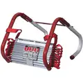 Emergency Escape Ladder, 13 ft. Length, For Use With 2 Story Structures