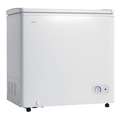 Danby Freezer: 7.2 cu ft. Freezer Capacity, 33 in Overall H, 39 7/8 in Overall W, White