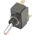 Carling Technologies Toggle Switch, Number of Connections: 3, Switch Function: On/Off, 20A @ 12V AC Contact Rating