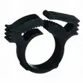 Hose Clamp, 0.410 to 0.468" Clamping Dia., 0.062" Thickness, 0.25" Width, Black, PK 10