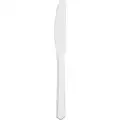Ability One Medium Weight Disposable Knife, Unwrapped Plastic, White, 1000 PK