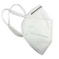 4-Ply, KN95 Disposable Face Mask with Earloop Headstrap and Nose Clip, One Size Fits Most, White