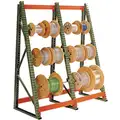 Husky Heavy Duty Reel Rack Starter; 10000 lb. Load Capacity, 3 Spindles, 36" D x 96" H x 48" W
