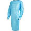 Disposable Isolation Gown, One Size Fits Most, Blue