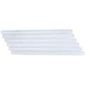 Westward Hot Melt Adhesive: Smooth Sticks, 7/16 in Dia, 10 in Lg, Clear, 24 ct Pack Qty, 24 PK