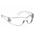 Safety Glasses, Clear Lens, Polycarbonate, Scratch-Resistant