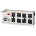 Tripp Lite Isolated Filter Surge Protector Outlet Strip, 8 Total Number of Outlets, Gray, 12 ft.