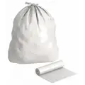 Trash Bag,White,30inWx36inL,
