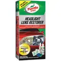 Turtle Wax Headlight Lens Restoration Kit: Bottle, White, White/Clear