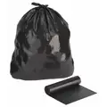 Trash Bag,Black,20inWx21inL,