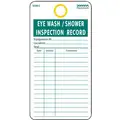 Eye Wash/Sh Inspection Rcd Tag,